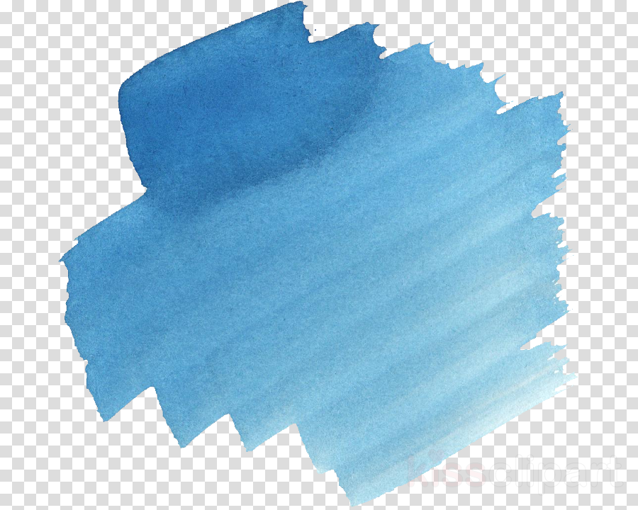Blue Brush Background Png Clipart Watercolor Painting - Logos Dls (900x720), Png Download