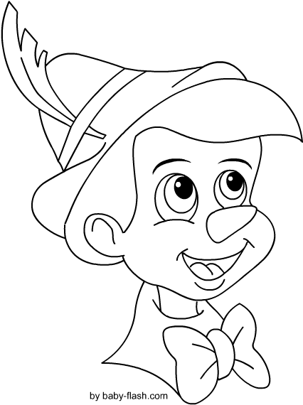 Pinocchio Bianco E Nero - Free Transparent PNG Download - PNGkey