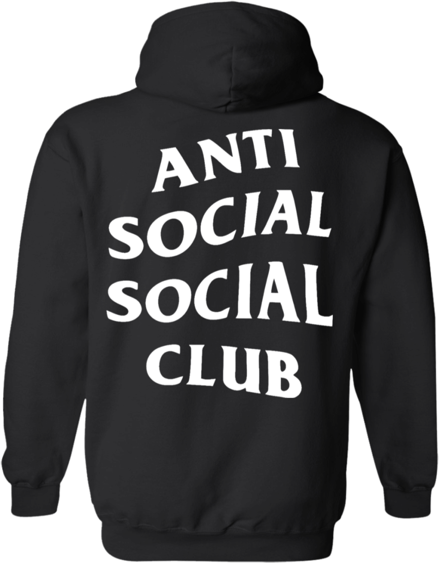 Anti Social Club Hoodie - Bt21 Antisocial Social Club - Free 