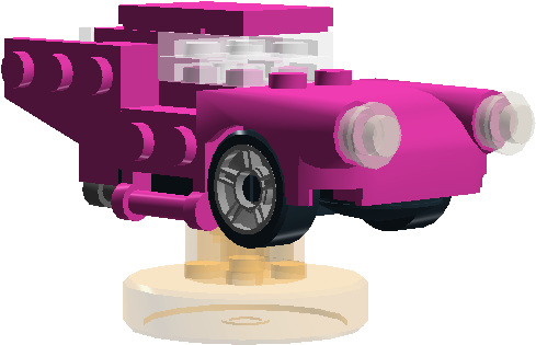 Johnny's Car - Lego (507x359), Png Download