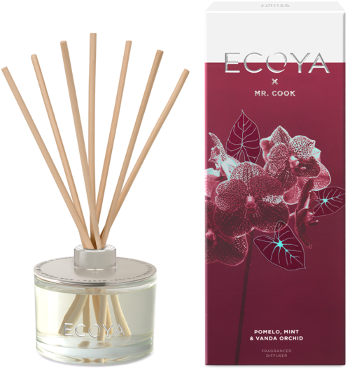 Pomelo, Mint & Vanda Orchid Diffuser Ecoya Reed Diffuser (spiced Ginger & Musk) Free