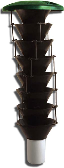 Multifunnel Trap - Baluster (700x700), Png Download