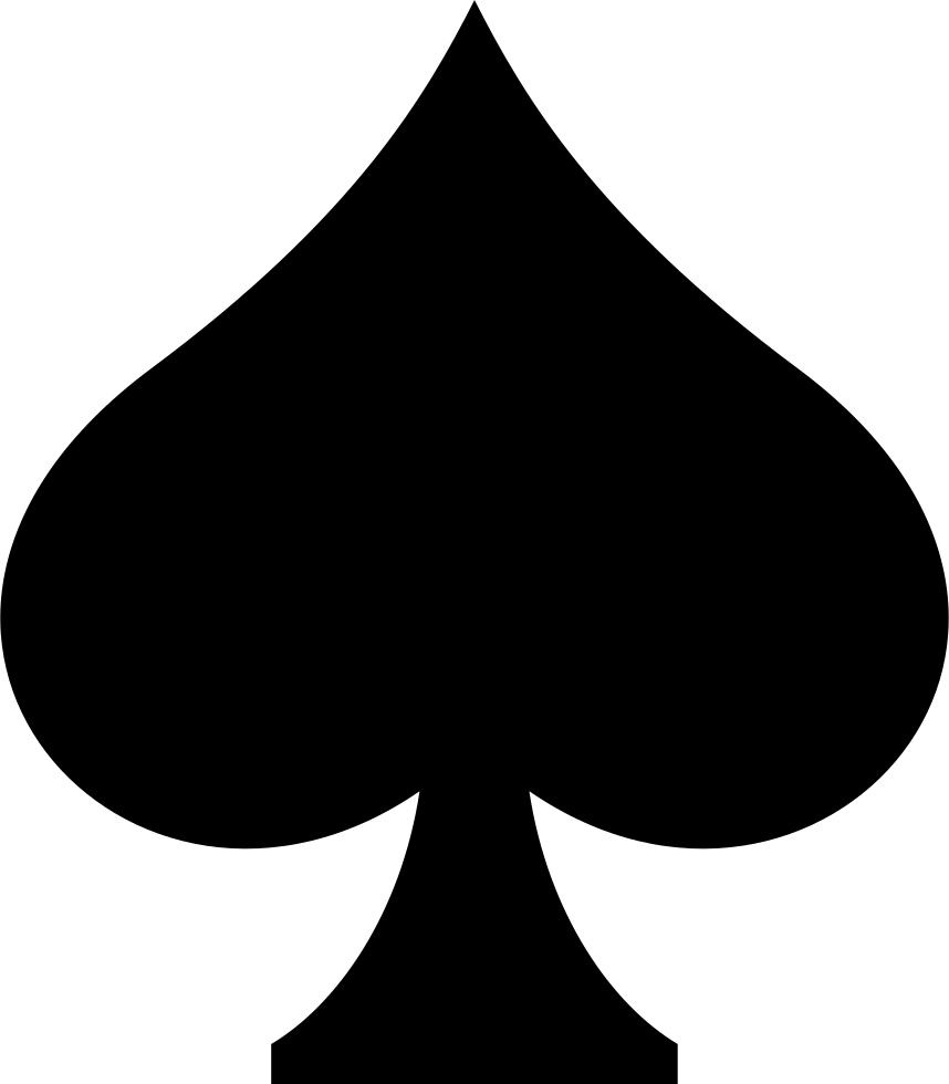 Download Png File - Spade Symbol PNG Image with No Background - PNGkey.com