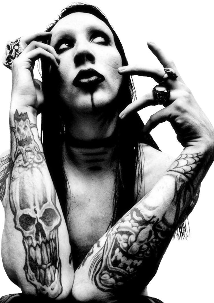 Download Report Abuse - Marilyn Manson Forearm Tattoo PNG Image with No ...