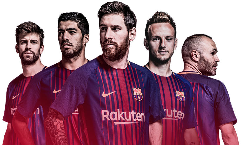 Download Jogadores Barcelona Png - Barcelona Fc Squad Png PNG Image ...