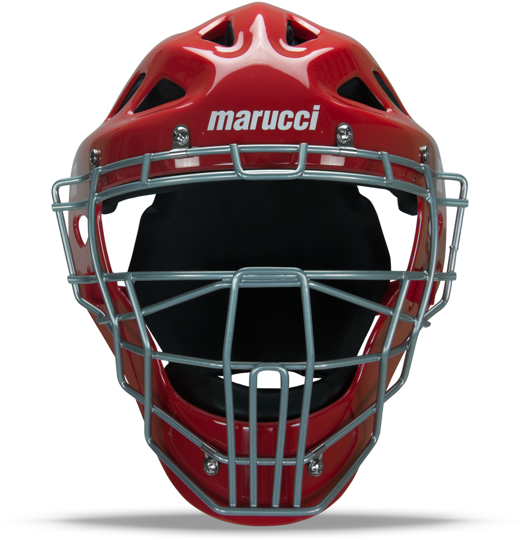 Download Mark 1 Hockey Style Catcher S Mask Marucci Catchers Mask Png Image With No Background Pngkey Com