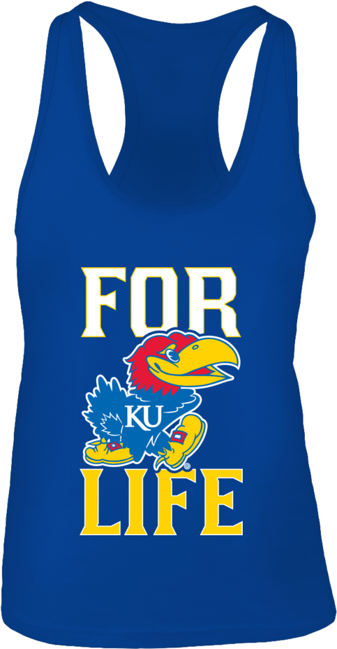 Download For Life Kansas Jayhawks Logo Shirt Kansas Jayhawks Png Image With No Background Pngkey Com