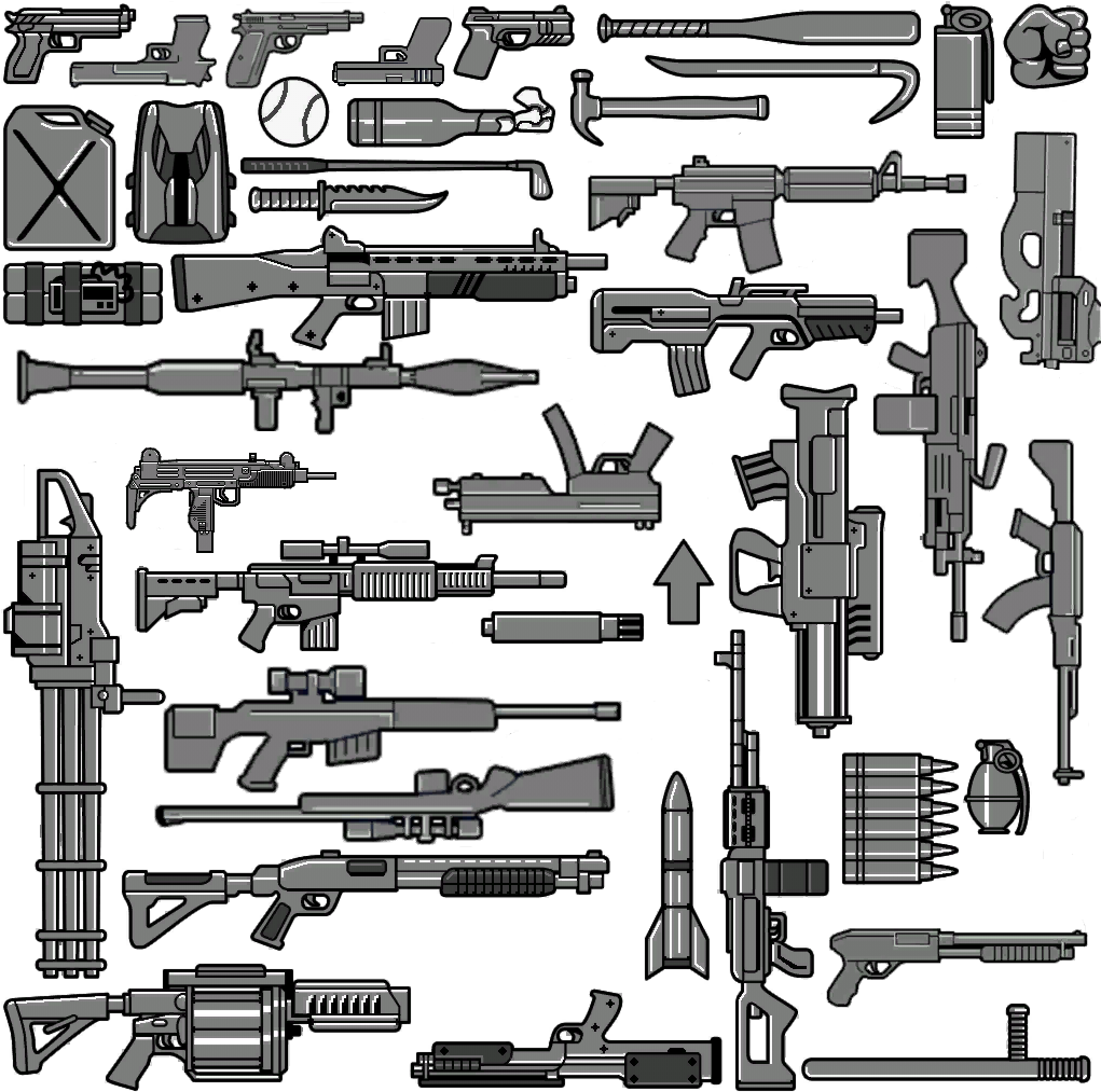 Download Gta Iv And Eflc Weapon Icons - Gta 5 Weapon Icons PNG Image ...