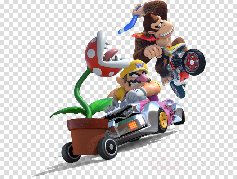 Lb International Rmk2728scs Mario Kart 8 Peel Clipart Mario Kart 8 Deluxe Wario Free 7546