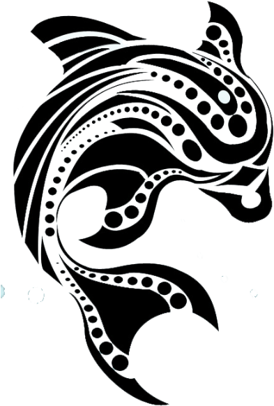 Png Image Information - Tribal Dolphin Drawings - Free Transparent PNG ...