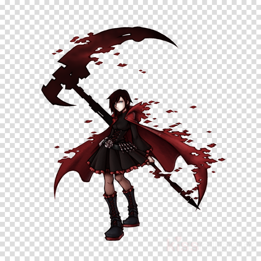 Casual Ruby Rose Rwby Clipart Ruby Rose Blake Belladonna - Rwby - Free ...