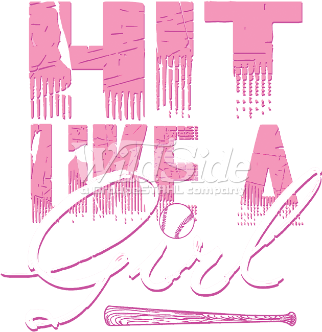 Hit Like A Girl - Poster (675x675), Png Download
