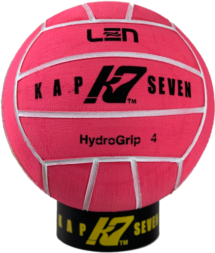 Kap7 Size 4 Hydrogrip Pink Water Polo Ball (580x580), Png Download