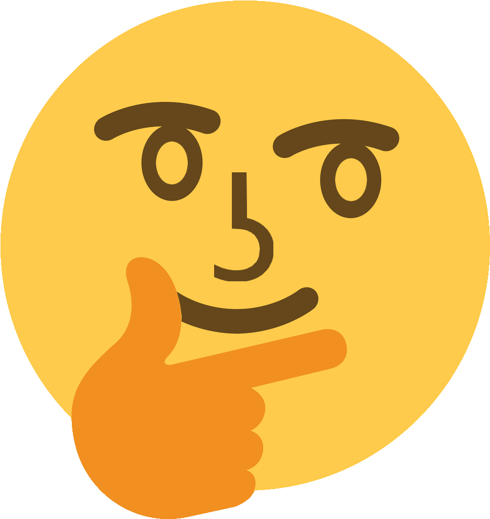 Lenny - Lenny Thinking Face - Free Transparent PNG Download - PNGkey