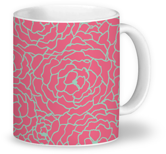 Download Caneca Rosas De Tereza Didierna Flowey Png Image With No