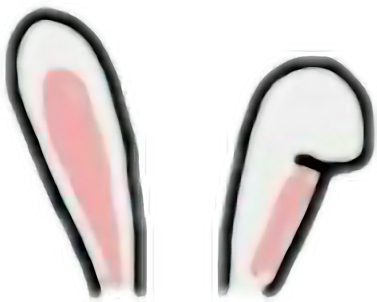 Cute Rabbit Rabbits Rabbitears Ears Bunny Bunnyears Free Transparent   546 5468846 Bunny Ears Png 