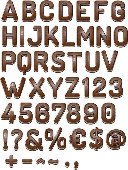 Alphabet Block Png - Chocolate Alphabet Png - Free Transparent PNG ...