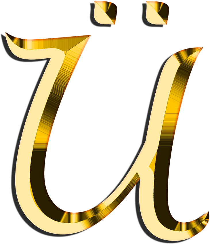 Download Capital Letter U With Diaeresis PNG Image with No Background ...