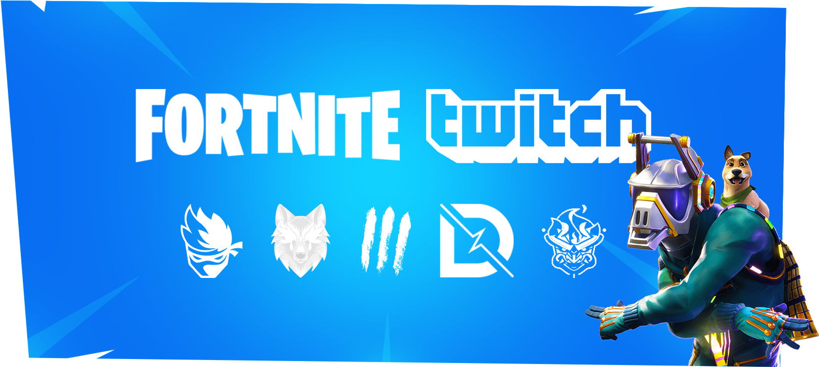 ninja dakotaz sypherpk drlupo tsm myth epic games fortnite xbox one game 1920x1080 - ninja logo png fortnite