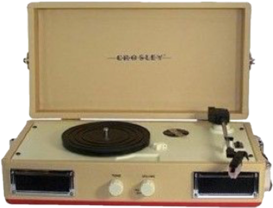 Crosley Recordplayer Aesthetic Png Polyvore Nichememe (1024x1024), Png Download