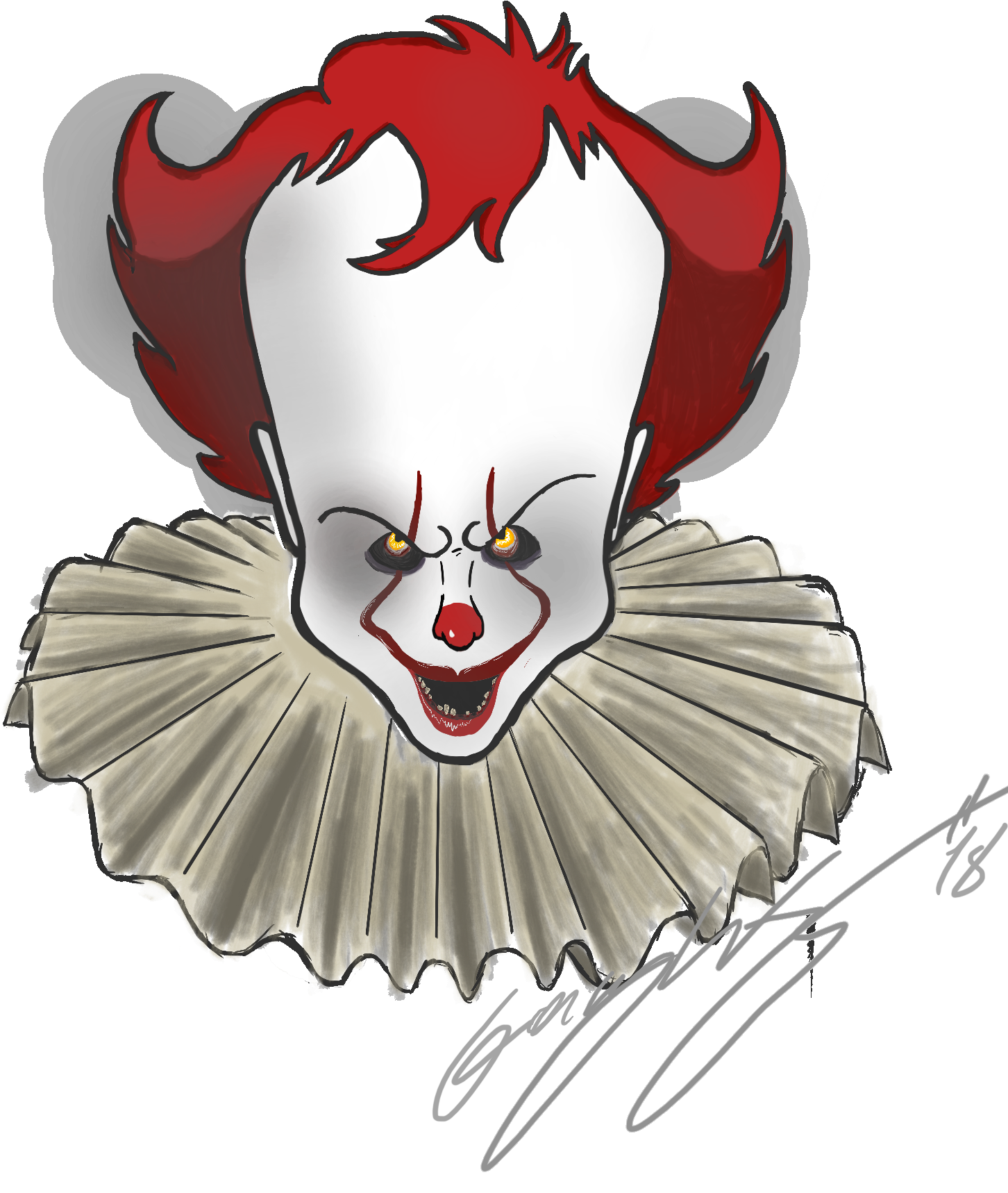 It The Clown Png Vector Royalty Free - It - Free Transparent PNG ...