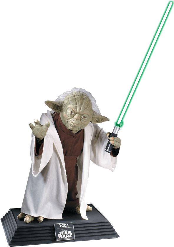 Collectors Edition Life Size Yoda Statue - Yoda Life-size Statue - Star ...