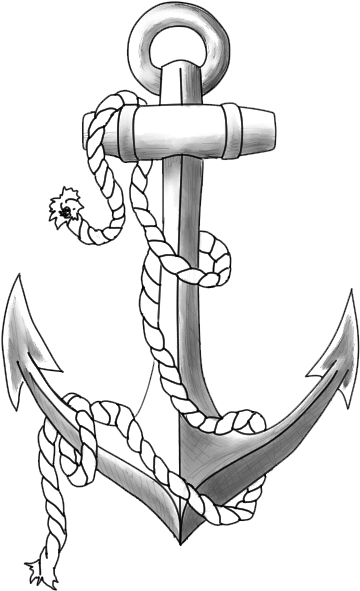 Download Anchor Clipart Tatoo - Anchor Drawing Png PNG Image with No ...