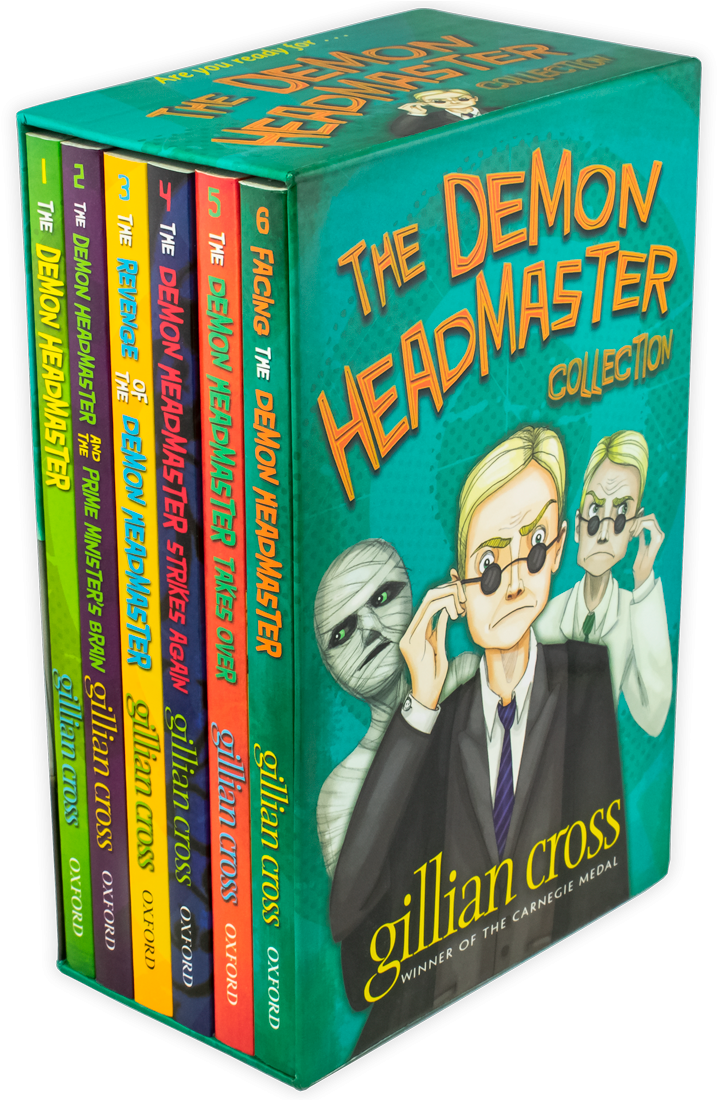 Download Demon Headmaster Collection Gillian Cross 6 Books Box PNG ...