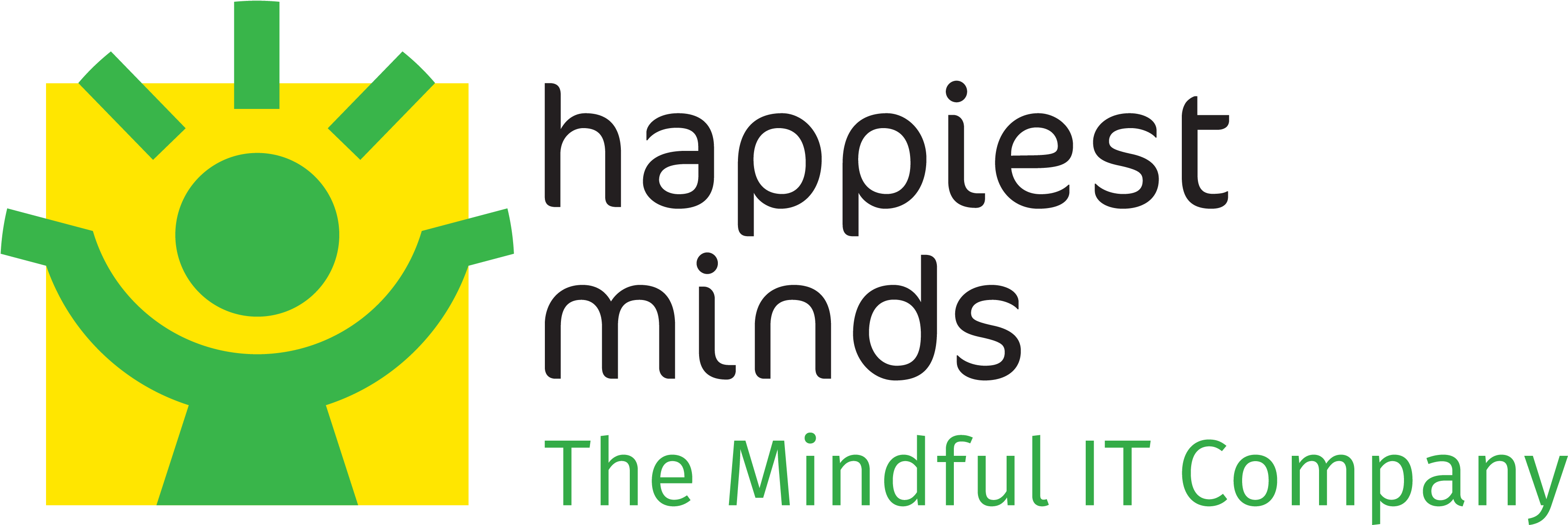 Download Happiestminds Logo Colour - Happiest Minds Technologies Pvt Ltd  Logo PNG Image with No Background - PNGkey.com