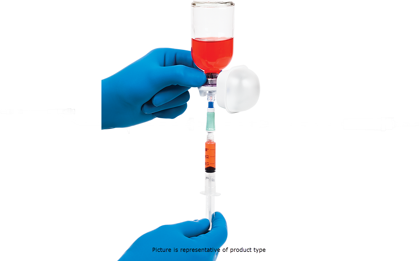 Download Closed Vial Access Device/bonded Texium Syringe PNG Image with ...