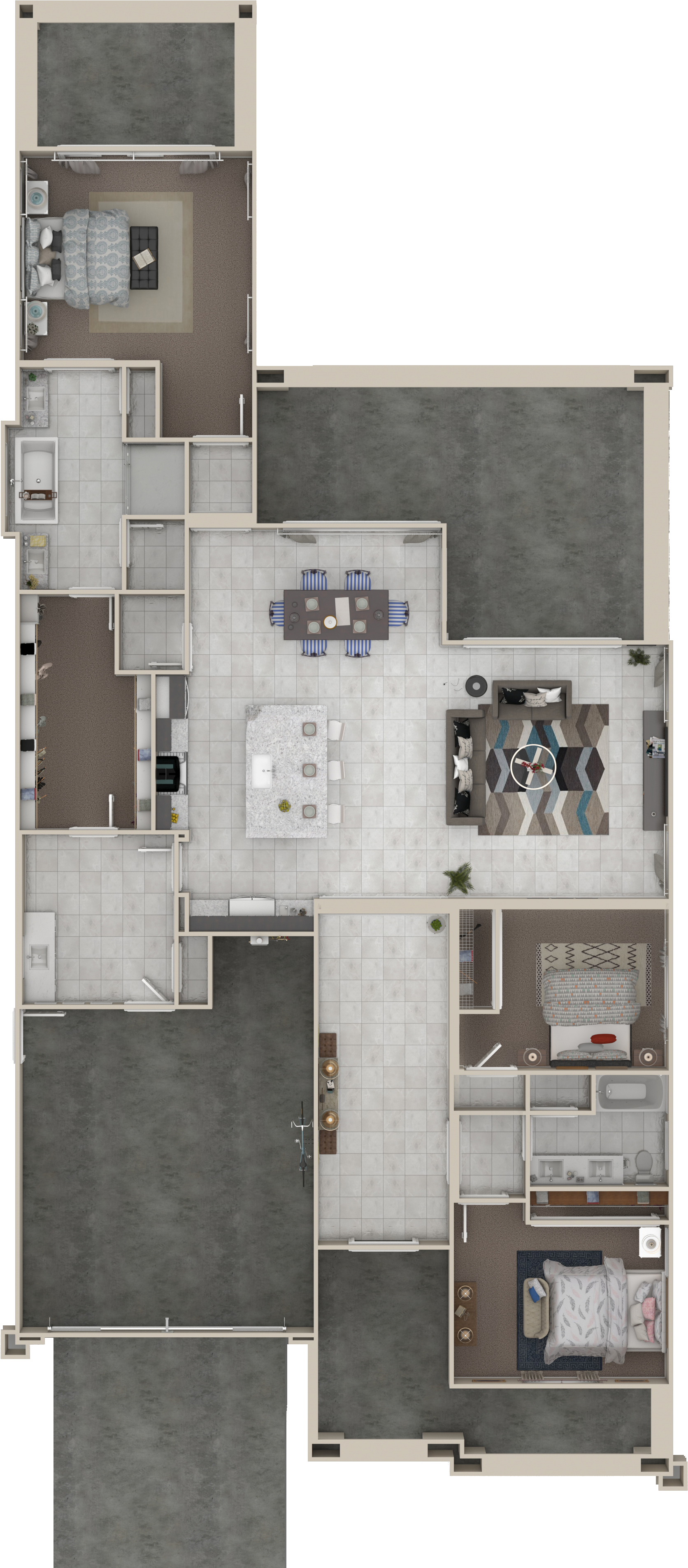Floor Plan (2000x4000), Png Download