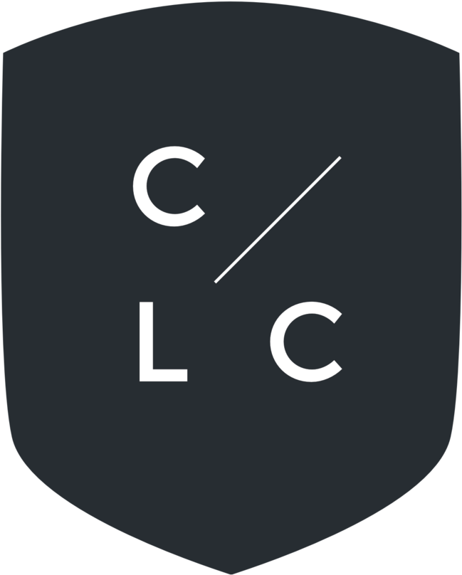 Clc logo letter design Royalty Free Vector Image