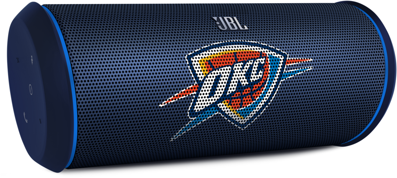 Jbl Flip 2 Nba Edition - Sports Coverage Oklahoma City Thunder Sidelines Comforter (1605x1605), Png Download