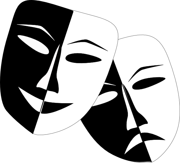 Masquerade Mask Clipart - Symbol Of Theater - Free Transparent PNG ...