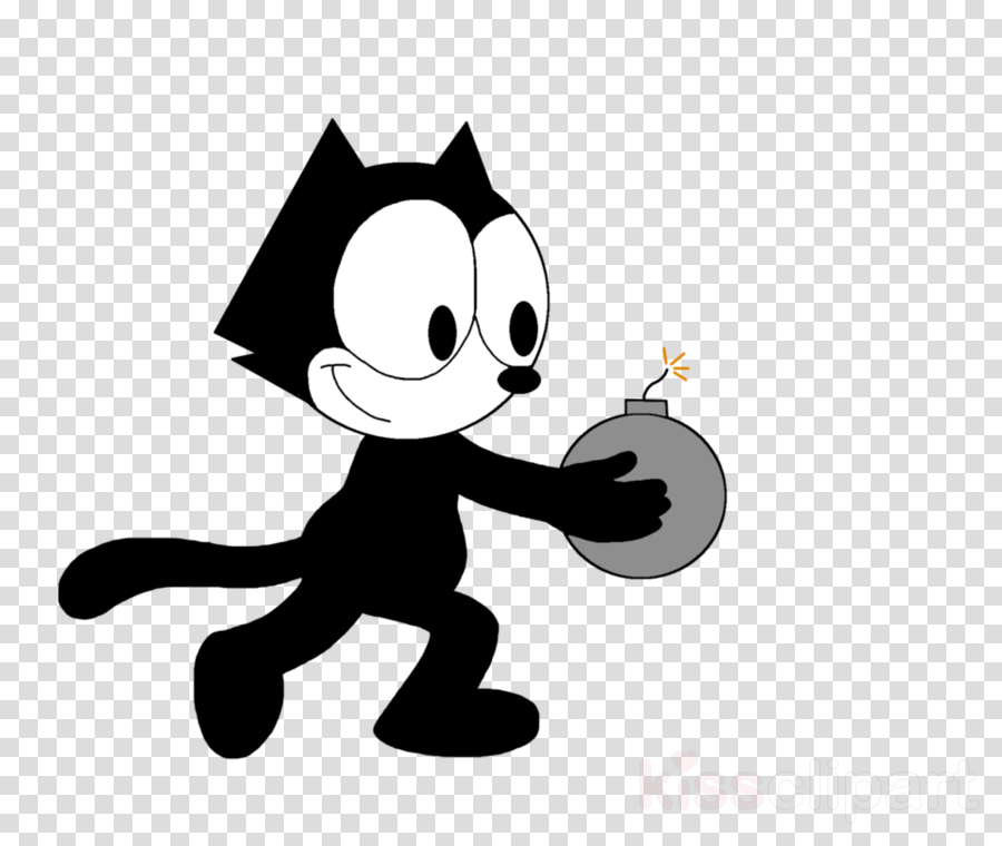 Drawing Clipart Felix The Cat Drawing - Felix Cat - Free Transparent ...