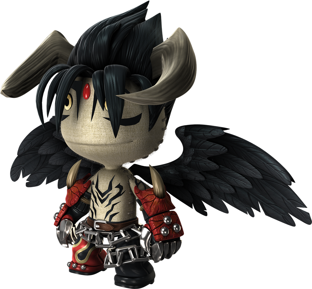 Jinperspective - Little Big Planet Devil Jin - Free Transparent PNG ...