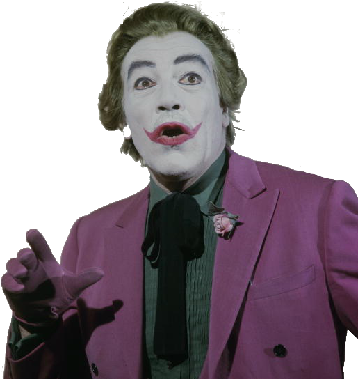 Download Cesar Romero - Joker PNG Image with No Background - PNGkey.com