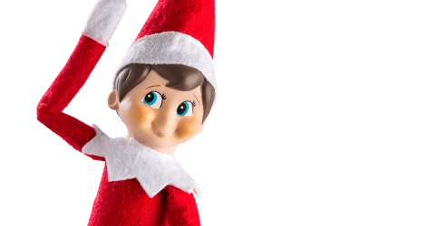 Vector Free A Christmas Tradition Slide - Elf On The Shelf - Free