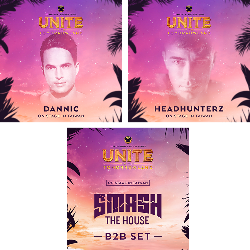 Headhunterz And Dannic Confirmed For Unite With Tomorrowland - Smash The House (819x817), Png Download
