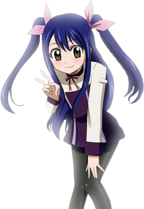 Wendy Marvell Fairy Tail Anime Fan art, fairy tail wendy, black Hair,  cartoon png | PNGEgg