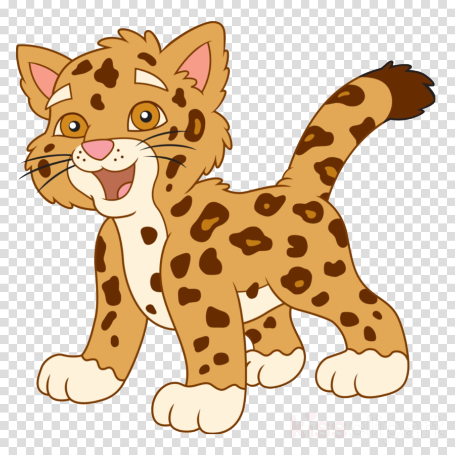baby jaguar clip art