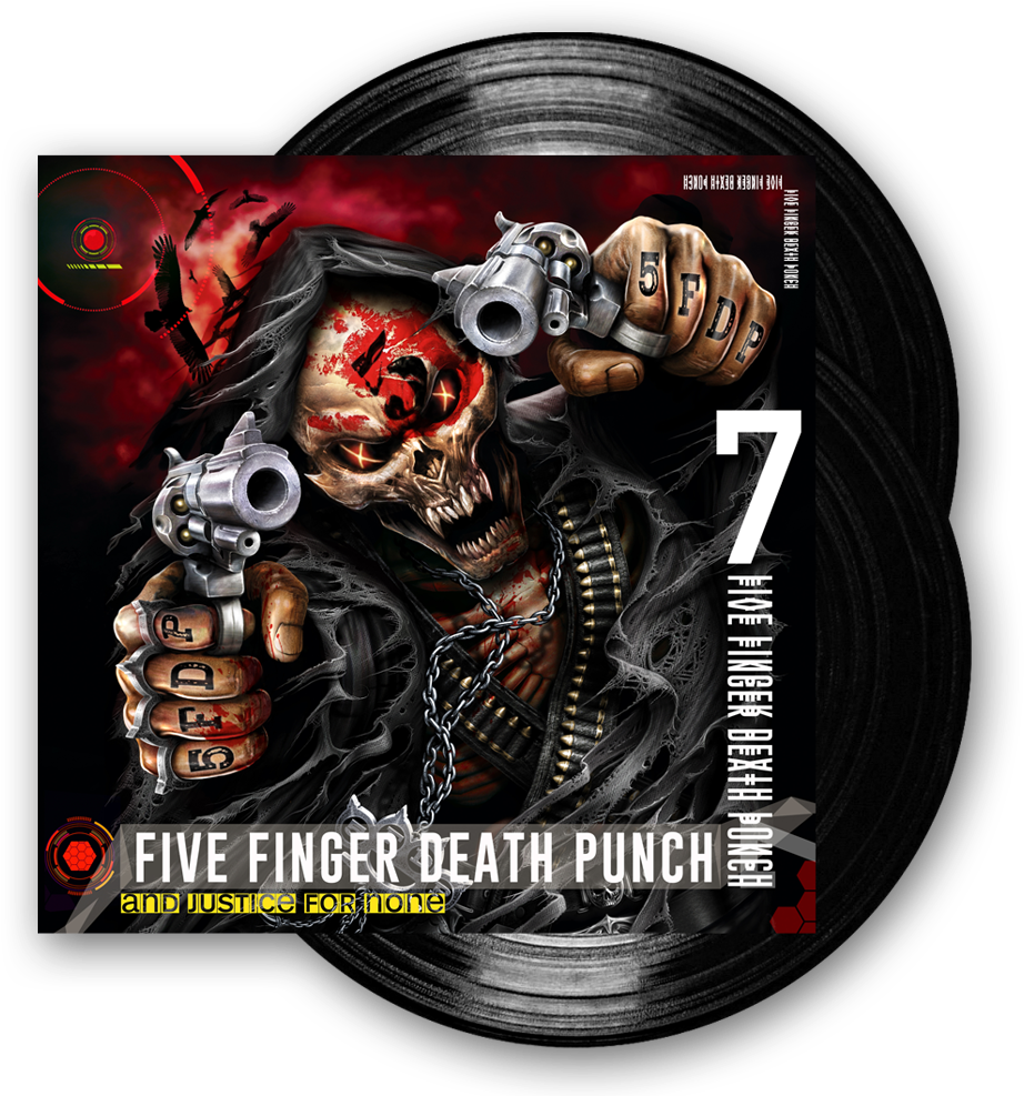 five finger death punch skull logo wallpaper