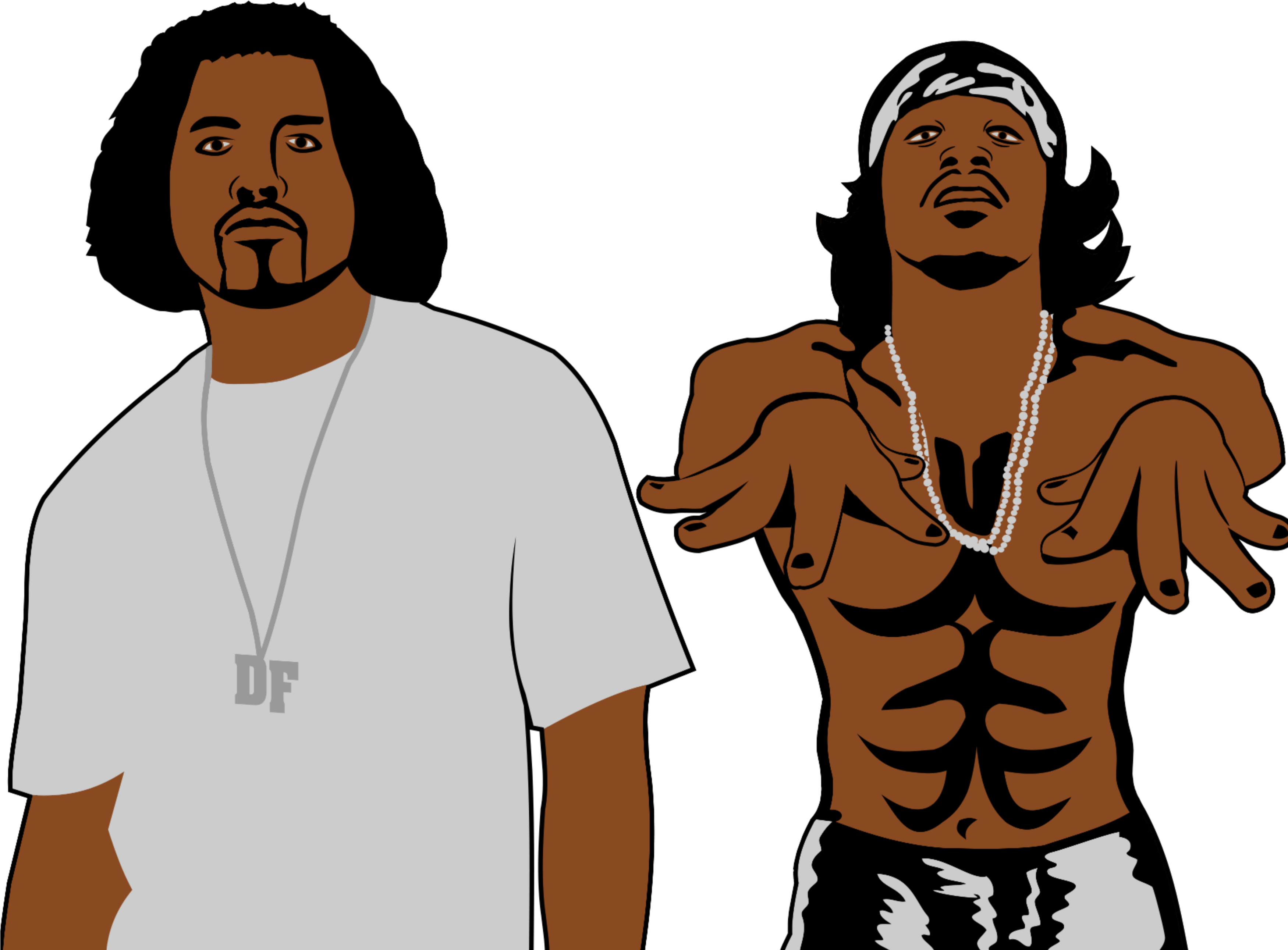 Download Outkast - Outkast Cartoon Png PNG Image with No Background ...