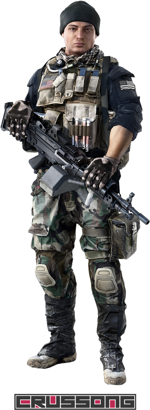 Soldier Png Image Battlefield 4 Characters Free Transparent Png