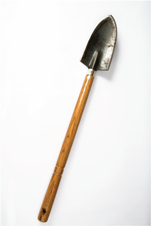Long Handled Trowel - Shovel (1000x1010), Png Download