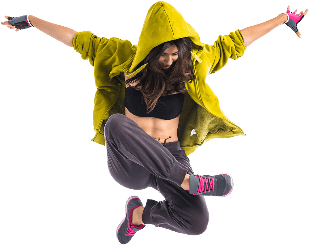 Download Dance Girl Transparent Background - Png Dance Hip Hop PNG Image  with No Background 
