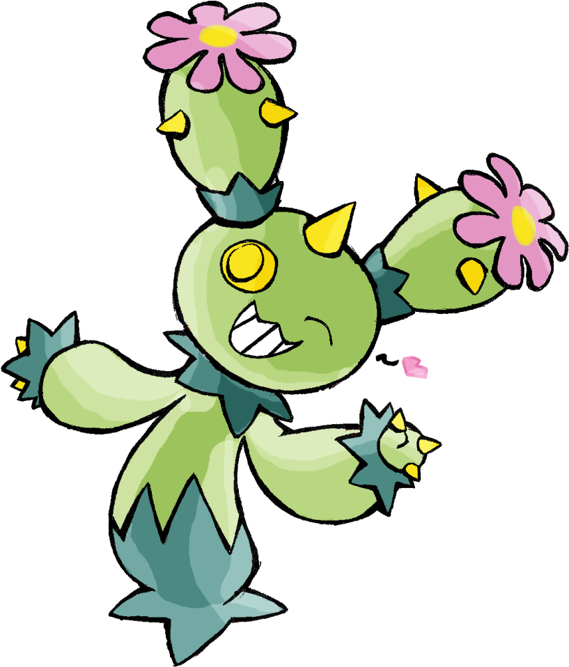 Download View 1375961789320 , - Pokemon Catus PNG Image with No ...