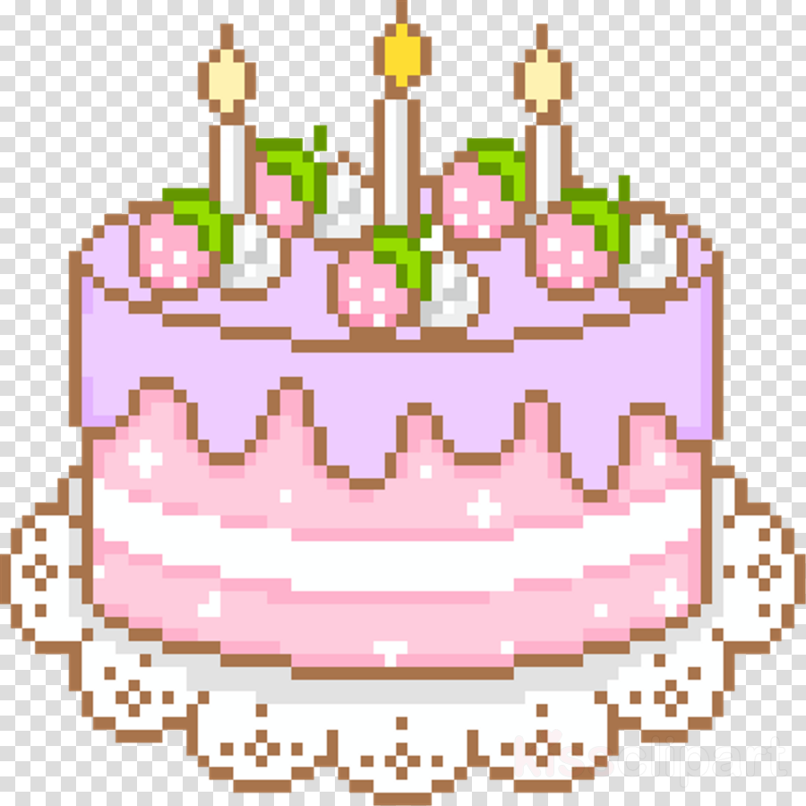 food #pixel #cake #png #tumblr #pastel #pink #yellow - Pixel Cake Png,  Transparent Png , Transparent Png Image - PNGitem