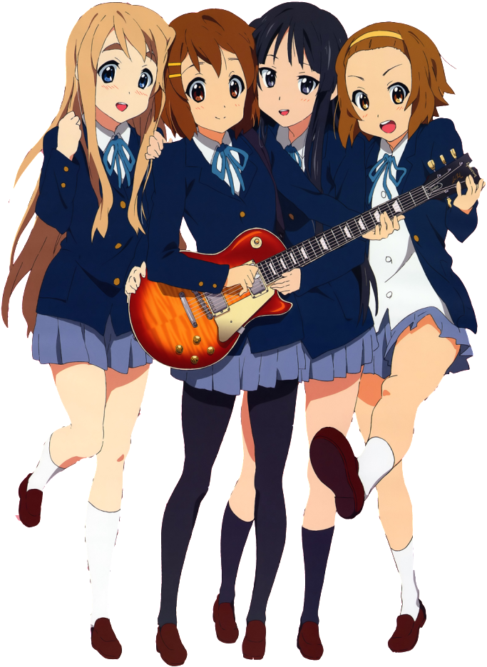 Download K-on Capitulos - K On Anime PNG Image with No Background ...