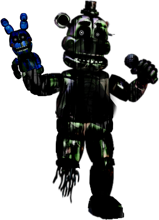 Shadow Freddy transparent background PNG cliparts free download